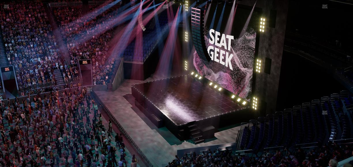 UBS Arena - Section 205 Seat View