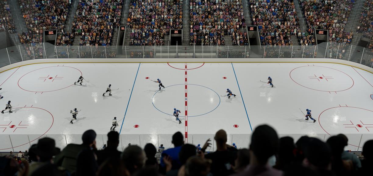 UBS Arena - Section 206 Seat View