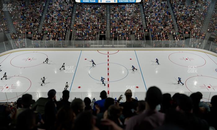 UBS Arena - Section 206 Seat View