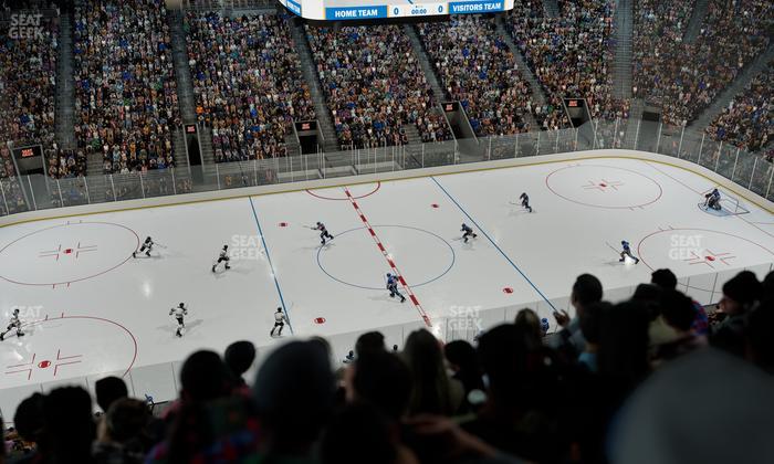 UBS Arena - Section 207 Seat View