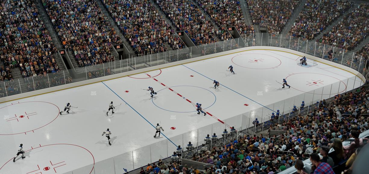 UBS Arena - Section 208 Seat View