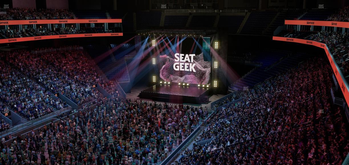 UBS Arena - Section 210 Seat View