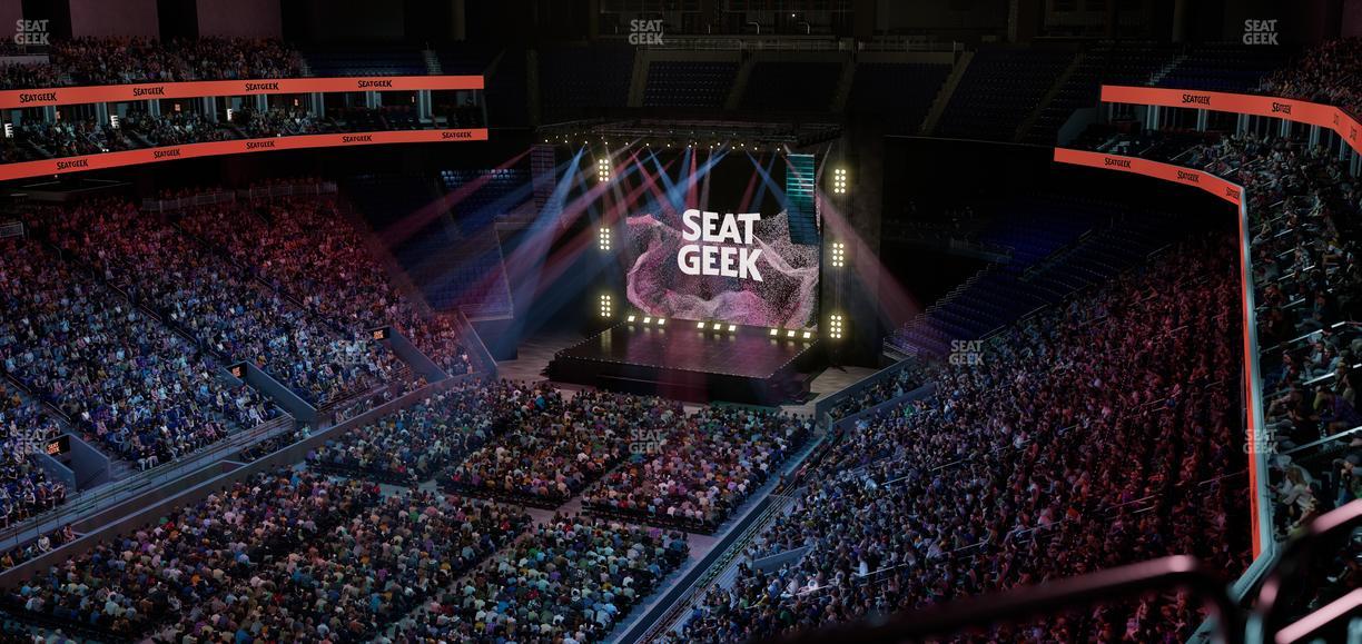 UBS Arena - Section 210 Seat View