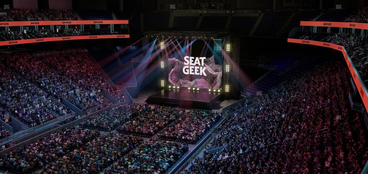 UBS Arena - Section 210 Seat View