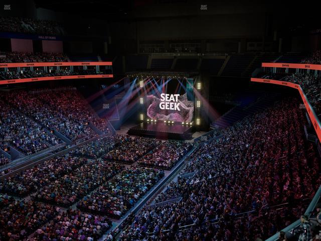 UBS Arena - Section 210 Seat View