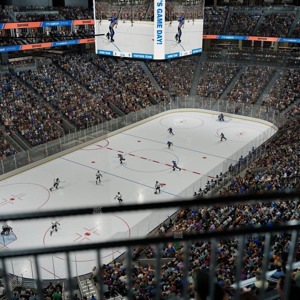 UBS Arena - Section 210 Seat View