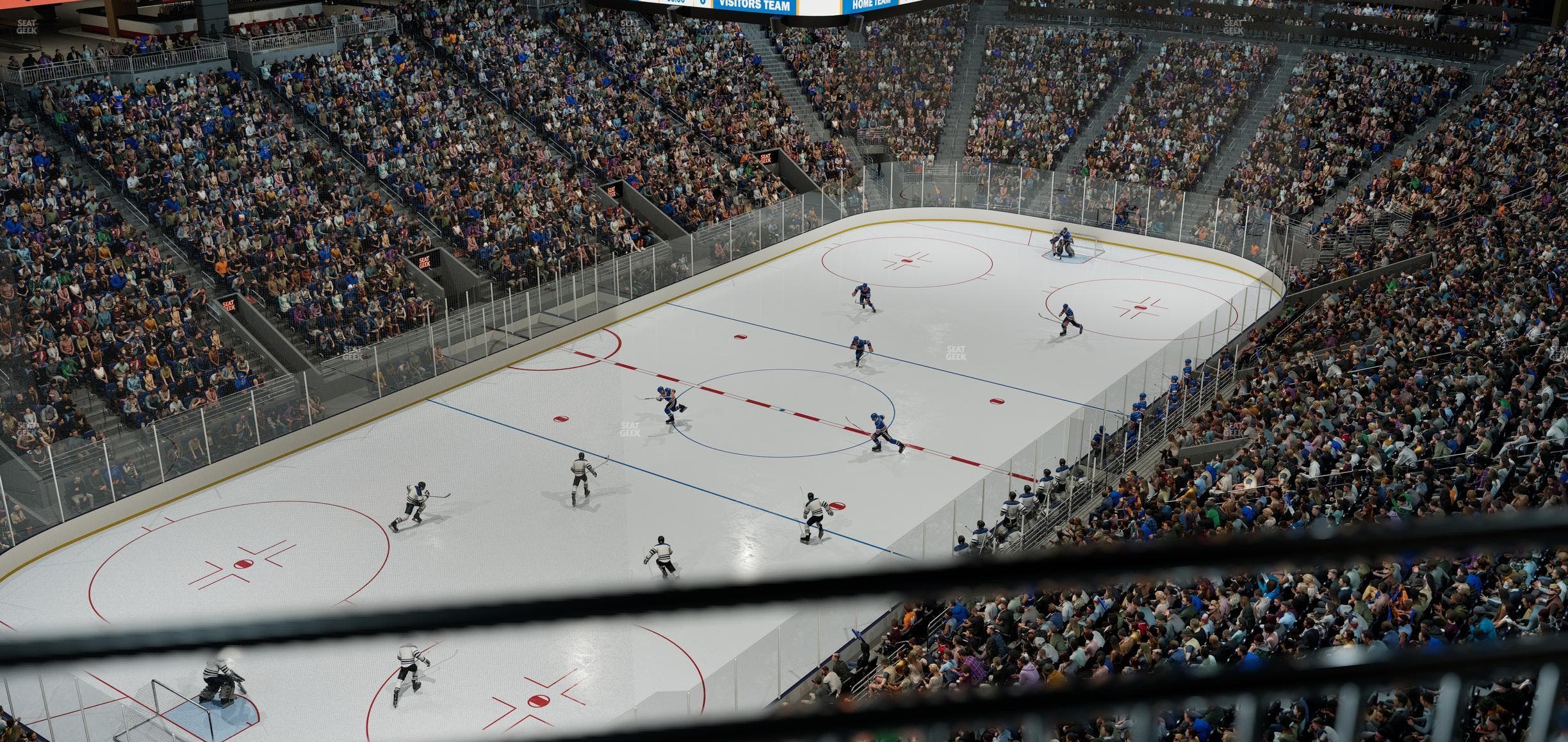 UBS Arena - Section 210 Seat View