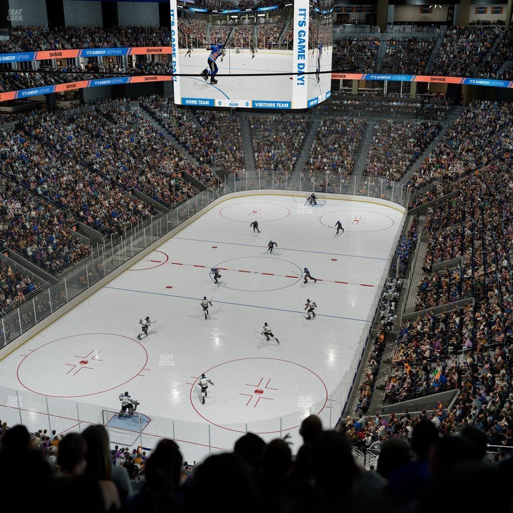 UBS Arena - Section 212 Seat View