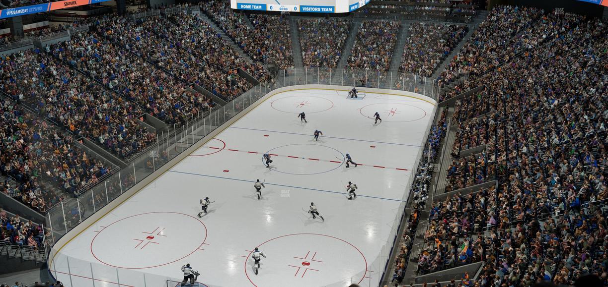 UBS Arena - Section 212 Seat View