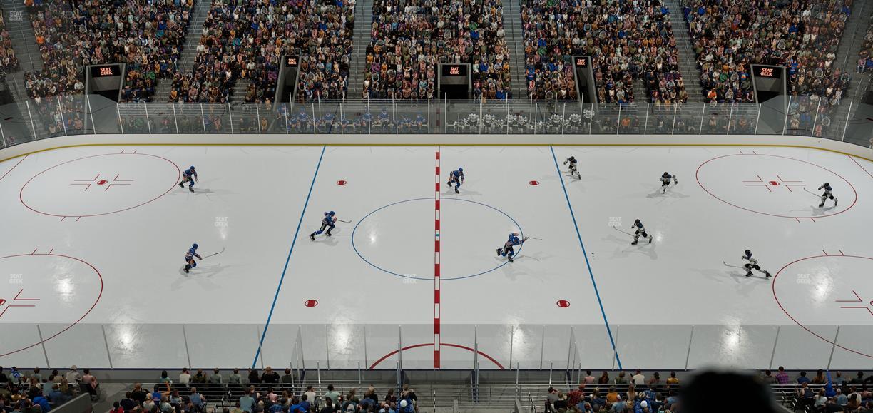 UBS Arena - Section 221 Seat View