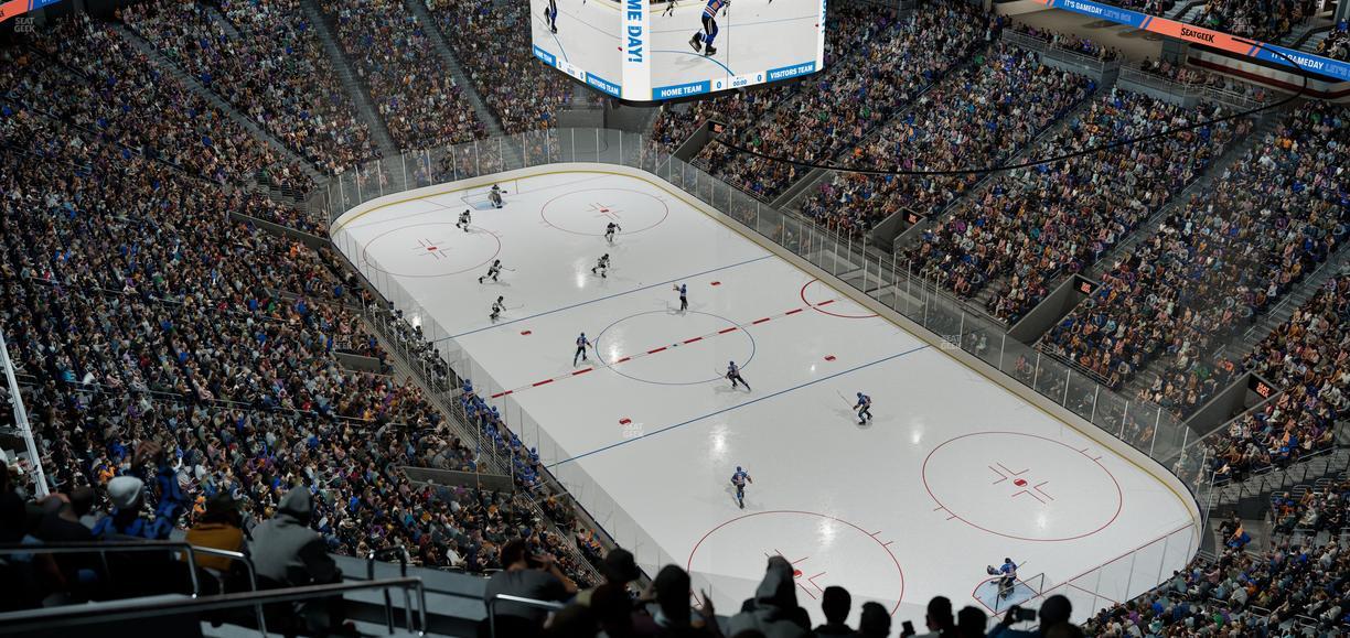 UBS Arena - Section 301 Seat View