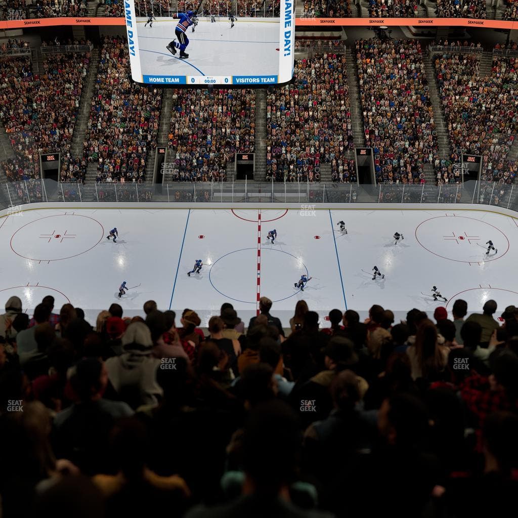 UBS Arena - Section 306 Seat View
