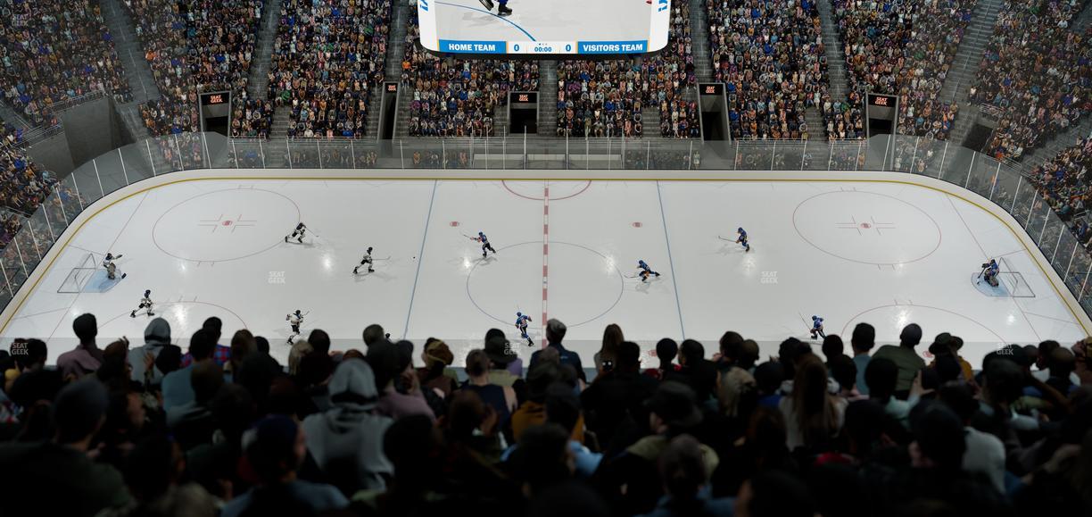 UBS Arena - Section 306 Seat View