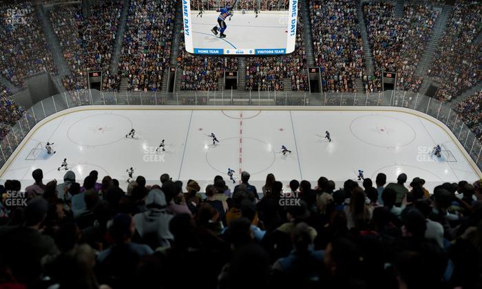 UBS Arena - Section 306 Seat View