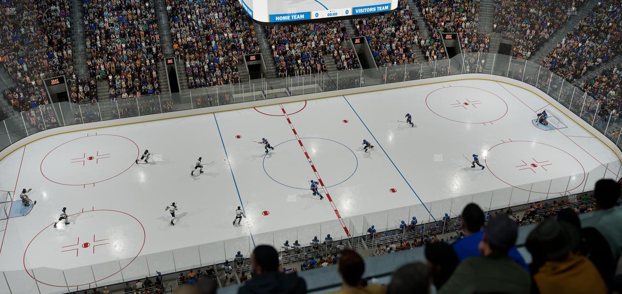 UBS Arena - Section 307 Seat View