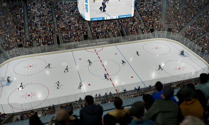 UBS Arena - Section 307 Seat View