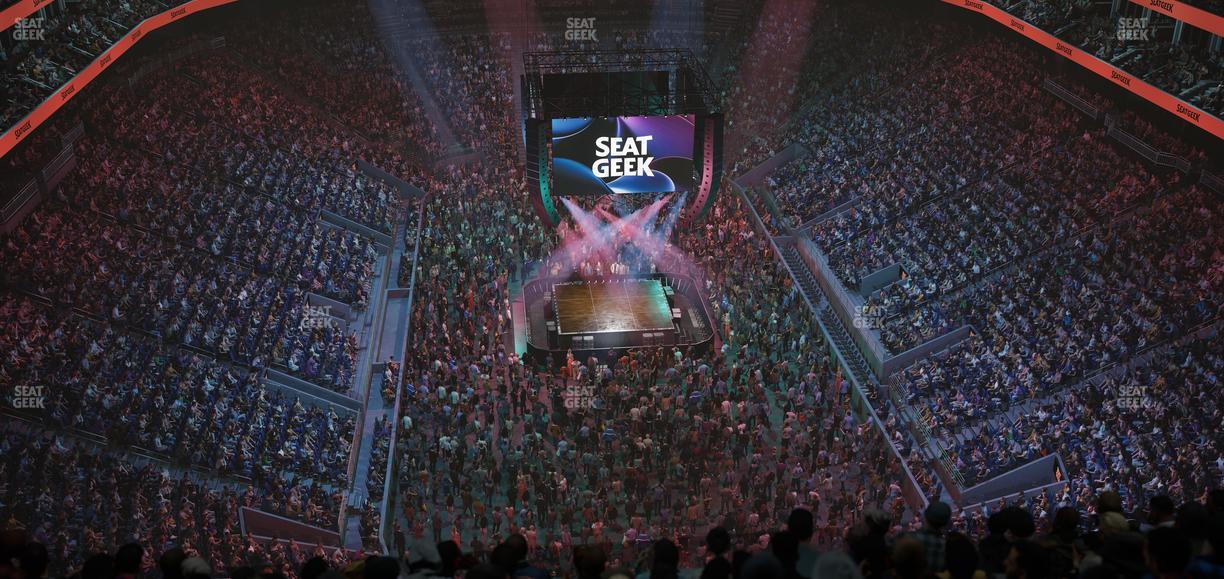 UBS Arena - Section 314 Seat View