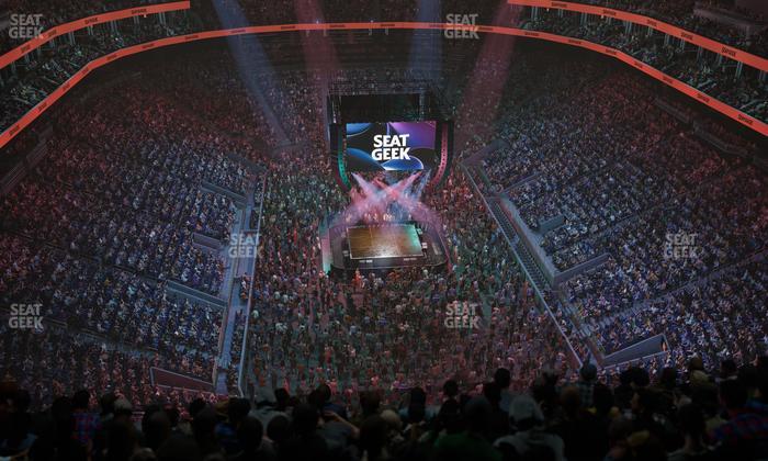 UBS Arena - Section 314 Seat View