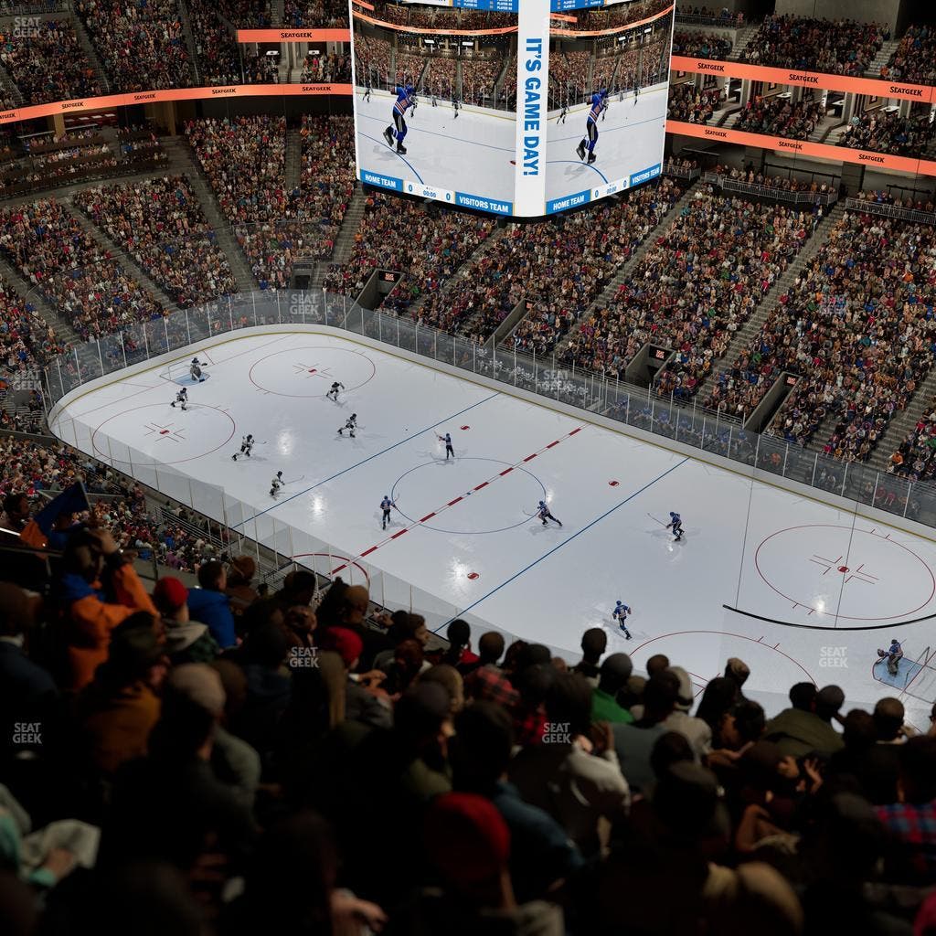 UBS Arena - Section 318 Seat View