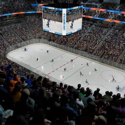 UBS Arena - Section 318 Seat View