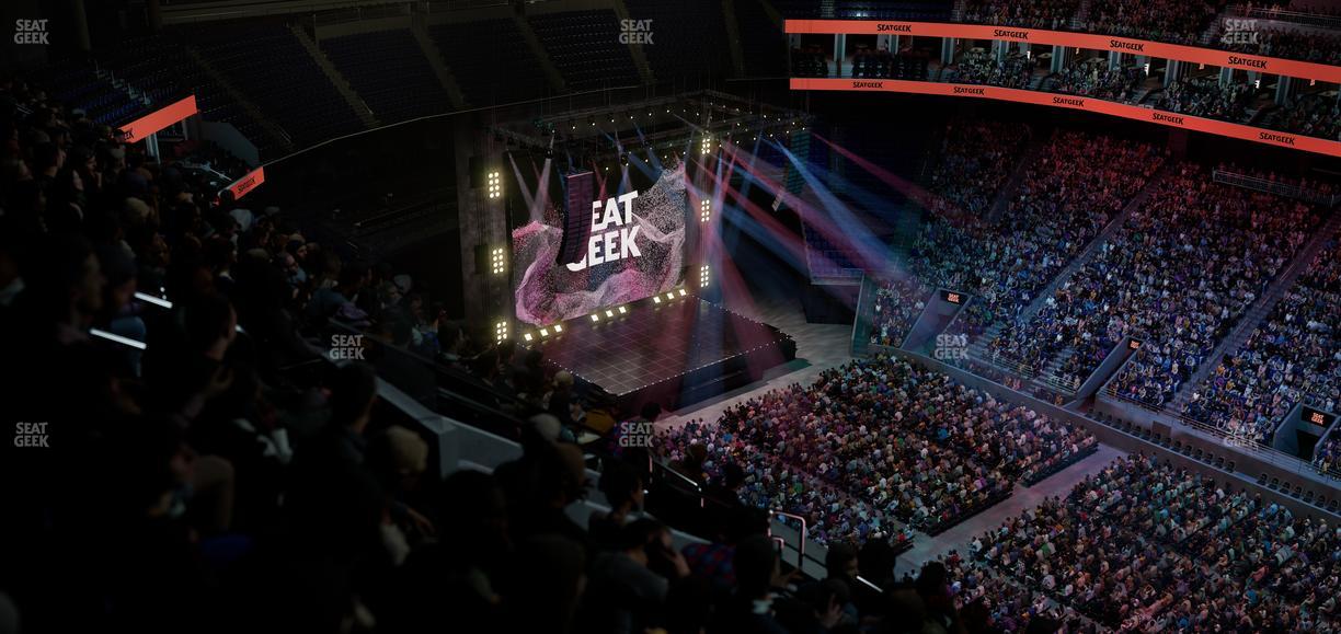 UBS Arena - Section 319 Seat View