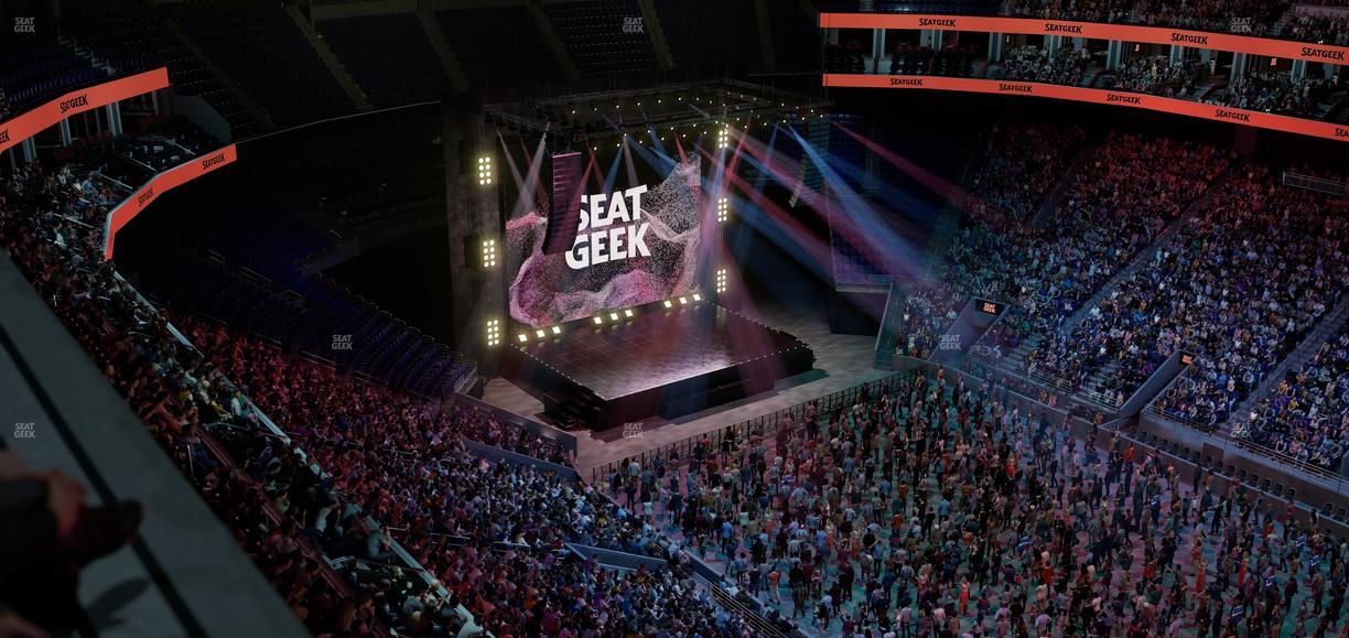 UBS Arena - Section 319 Seat View