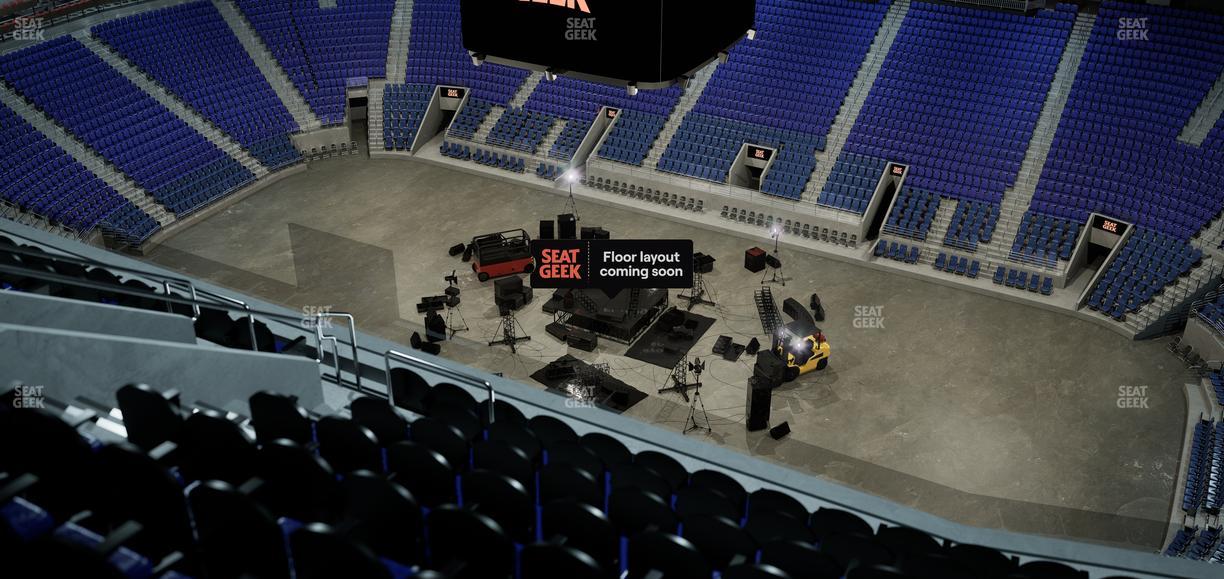 UBS Arena - Section 319 Seat View