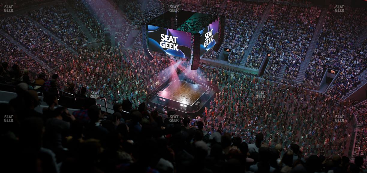 UBS Arena - Section 319 Seat View