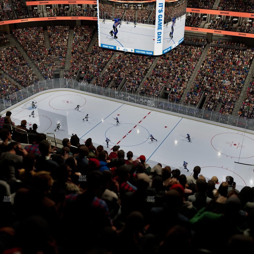 UBS Arena - Section 319 Seat View