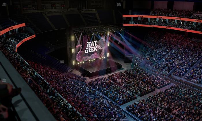 UBS Arena - Section 319 Seat View