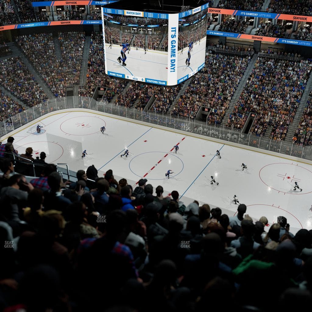 UBS Arena - Section 319 Seat View