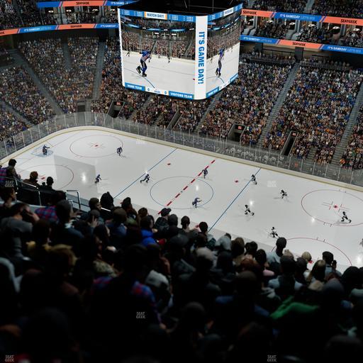 UBS Arena - Section 319 Seat View