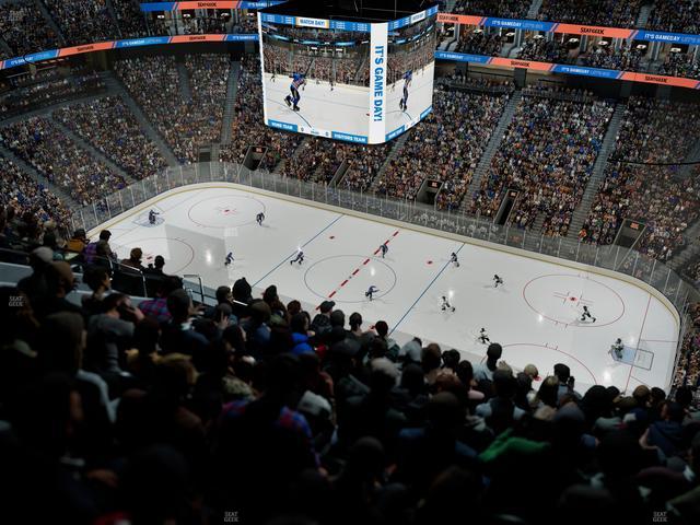 UBS Arena - Section 319 Seat View