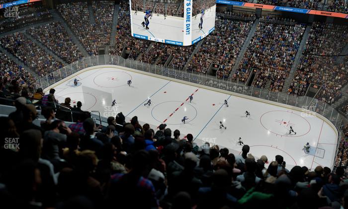 UBS Arena - Section 319 Seat View