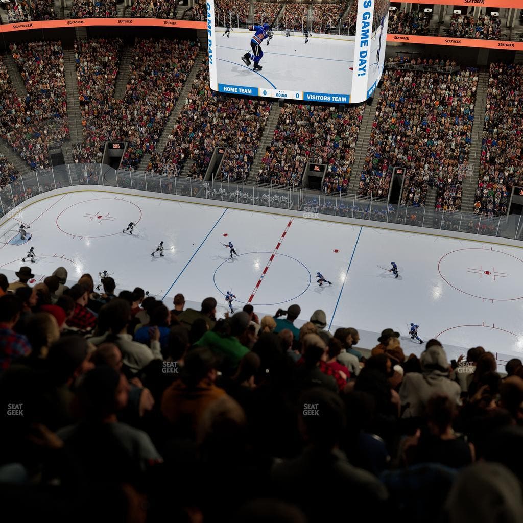 UBS Arena - Section 320 Seat View