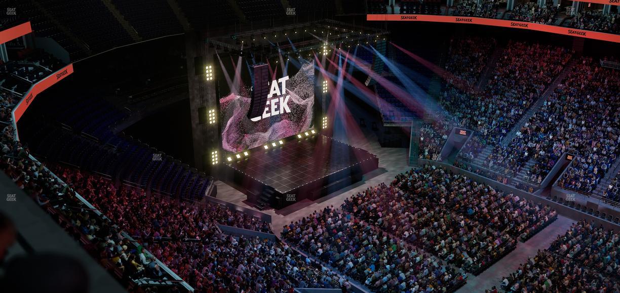 UBS Arena - Section 320 Seat View