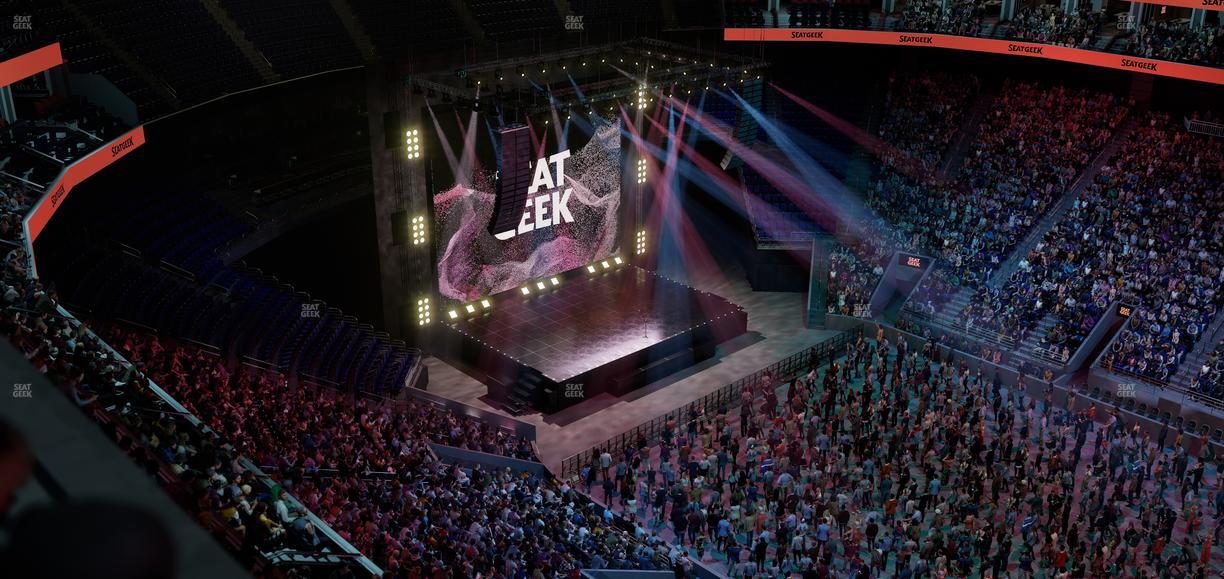 UBS Arena - Section 320 Seat View