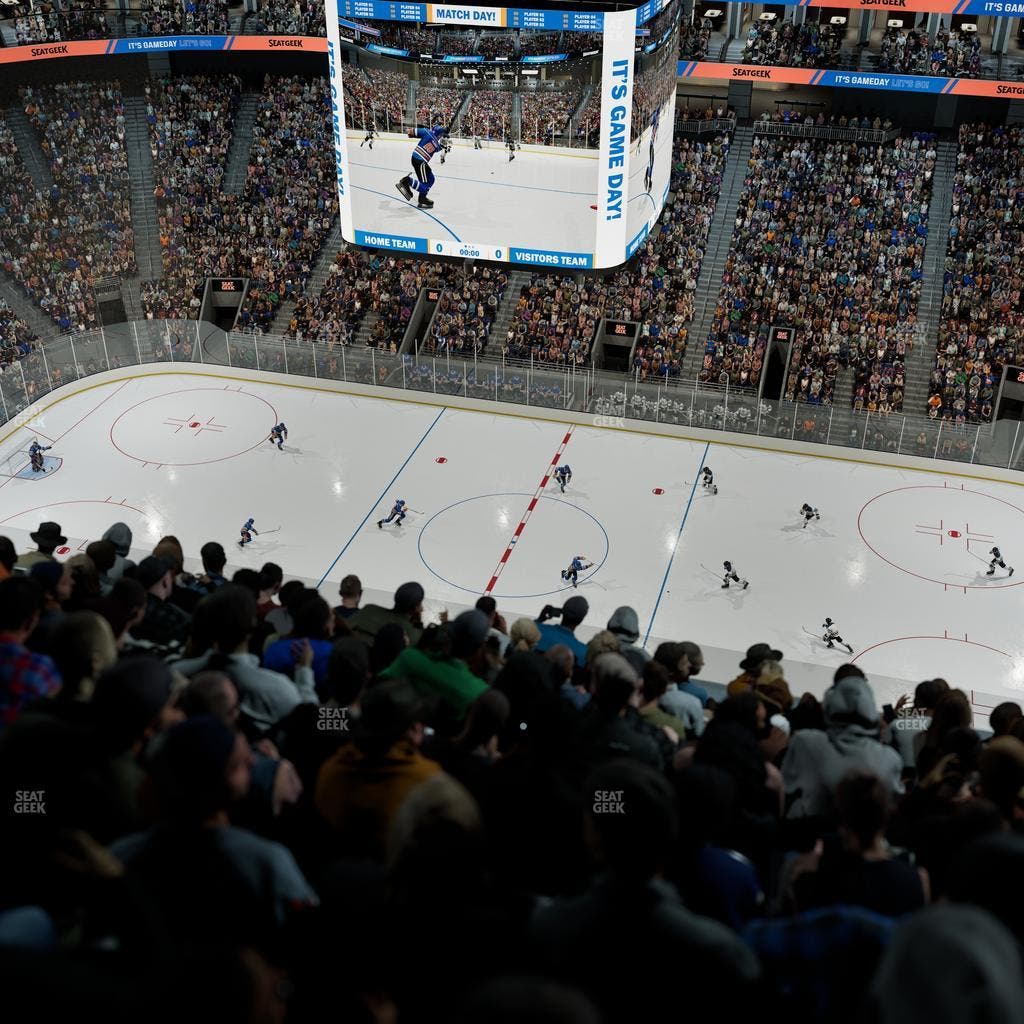 UBS Arena - Section 320 Seat View