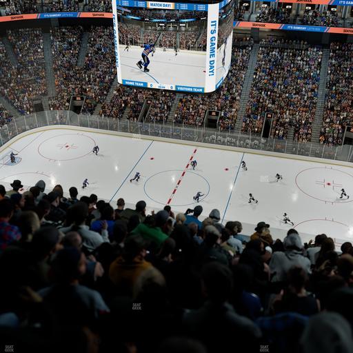 UBS Arena - Section 320 Seat View