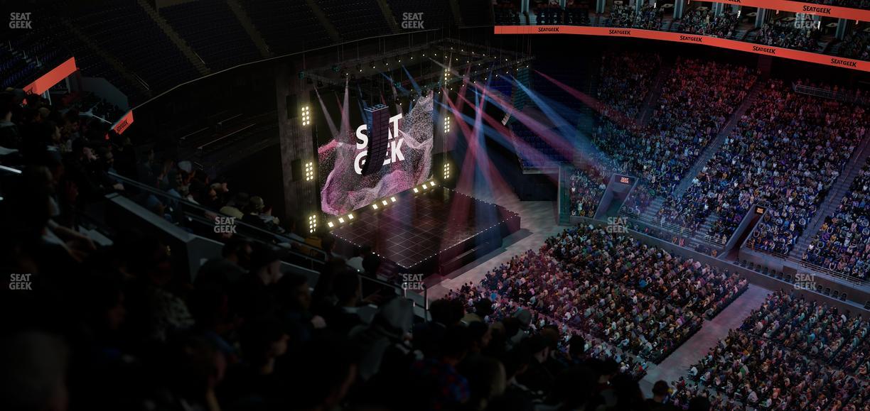 UBS Arena - Section 320 Seat View