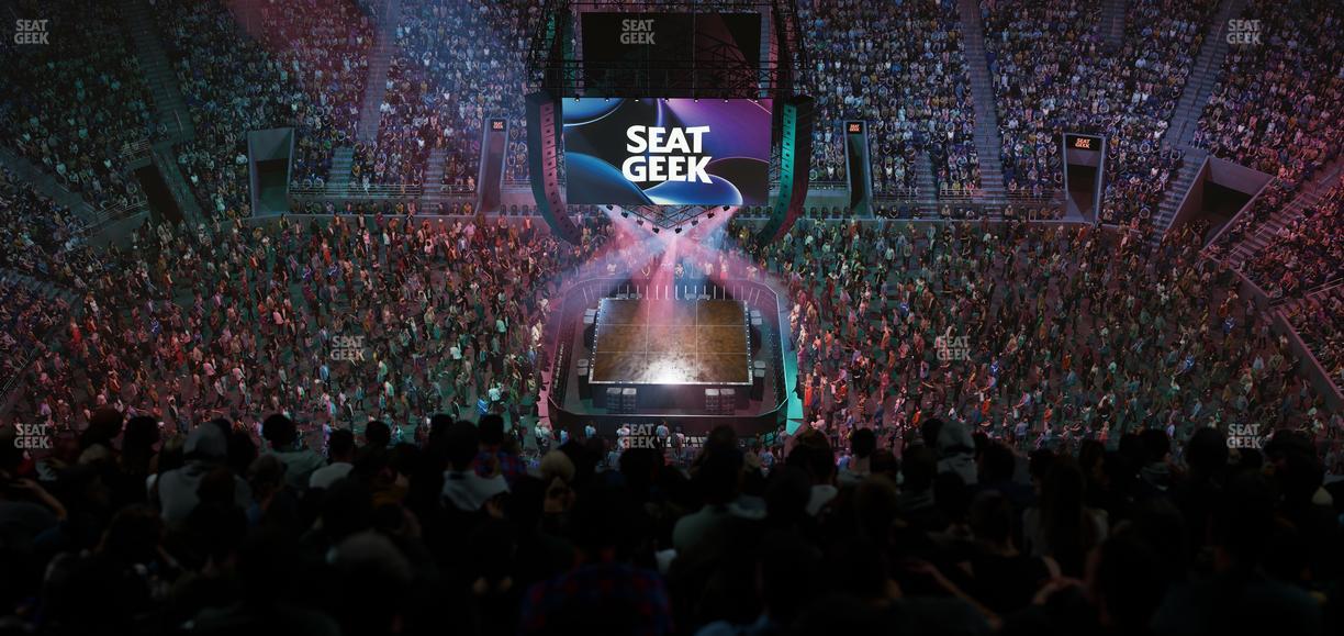 UBS Arena - Section 321 Seat View