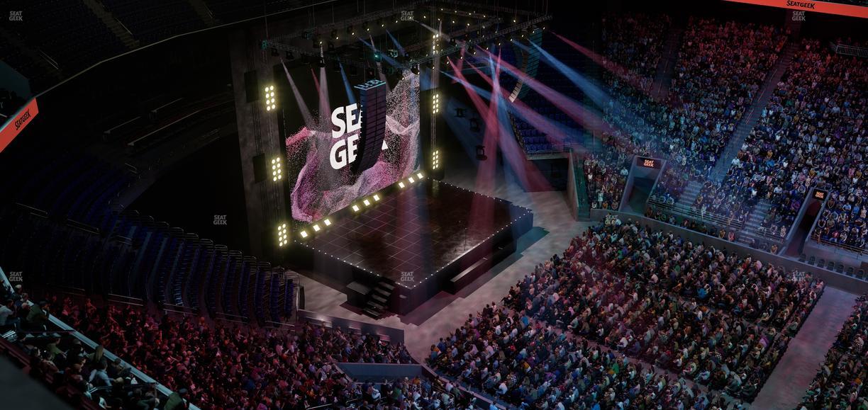 UBS Arena - Section 321 Seat View