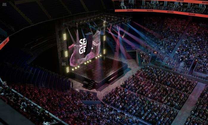 UBS Arena - Section 321 Seat View