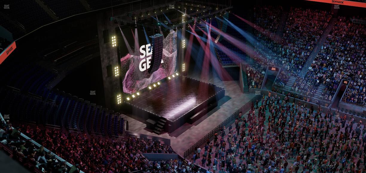 UBS Arena - Section 321 Seat View