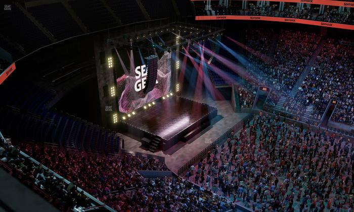 UBS Arena - Section 321 Seat View