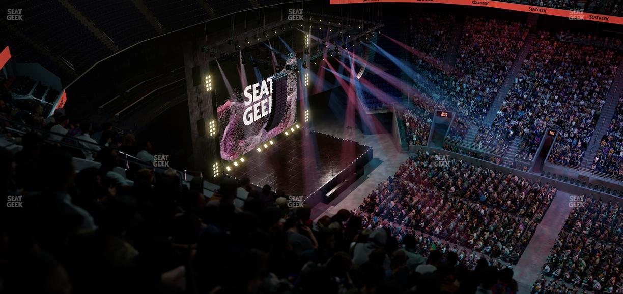 UBS Arena - Section 321 Seat View