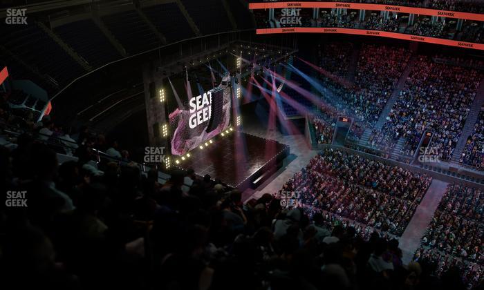 UBS Arena - Section 321 Seat View