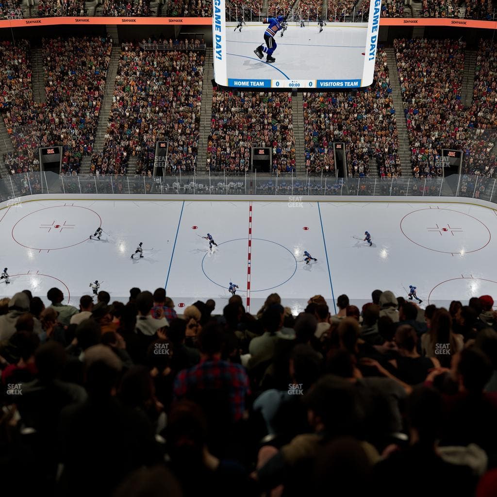 UBS Arena - Section 321 Seat View