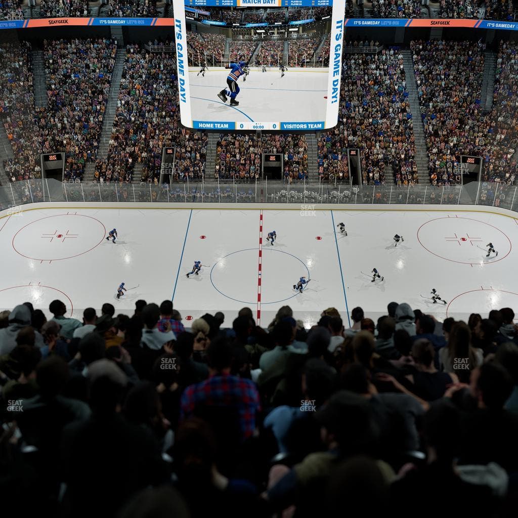 UBS Arena - Section 321 Seat View