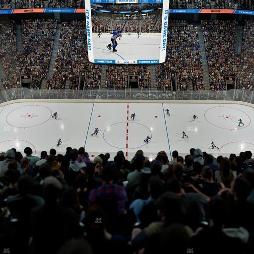 UBS Arena - Section 321 Seat View